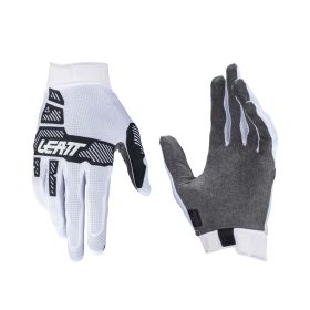 LEATT Moto 1.5 GripR Summer gloves white black ultra-lightweight