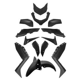 T4TUNE 13-teiliges Matt-Schwarz Verkleidungskit für Yamaha X-Max 125/300