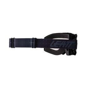 Masque cross LEATT Velocity 4.5 Iriz Stealth noir lentille argent 50%