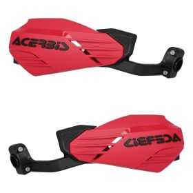 ACERBIS Garde-mains fermés Rouge/Noir Moto-X