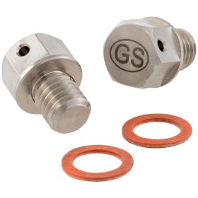 Kit viti carico/scarico olio GRAND SPORT M8x8mm acciaio inox per Vespa 50/125