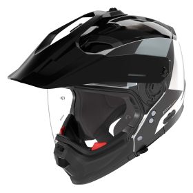Casque enduro modulable NOLAN N70-2 X Turbine 349 blanc noir