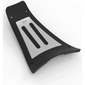 Copripedana RIZOMA argento/nero per Vespa GTS/GTS Super