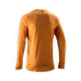LEATT Gravity 3.0 T-shirt technique MTB à manches longues jaune Lager respirante