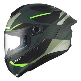 Integralhelm MT Helmets Targo S Kay C6 Schwarz Grau Grün Matt