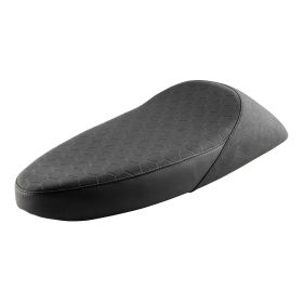 Sella sportiva NISA HIVE 2024 nero senza serratura per Vespa PX80/200/PE