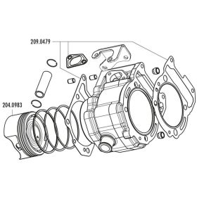 POLINI thermal group D.77 without control unit