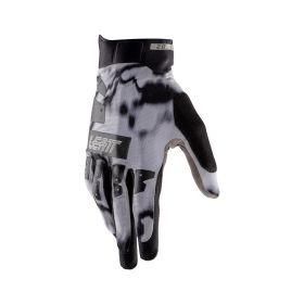 LEATT 2.0 X-Flow Summer MTB Gloves White Heatmap Ventilated with NanoGrip