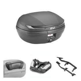 GIVI V45 ARENA TECH Top Case Schwarz Rauch 45L für HONDA CB HORNET