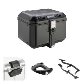 Kit bauletto GIVI DLM46 DOLOMITI nero per BMW F 800 GT / R / ST