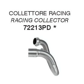 ARROW racing exhaust collector for Suzuki DR-Z4S/DR-Z4SM
