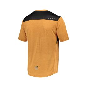 LEATT Trail 1.0 MTB Shirt orange rust atmungsaktiv leicht Ice Yarn Material