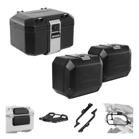 Kit complet SHAD TR48 noir et TR47 noir pour HONDA CB 500 X / NX 500
