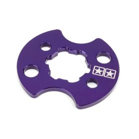 Piastra fissaggio pignone STAGE6 viola