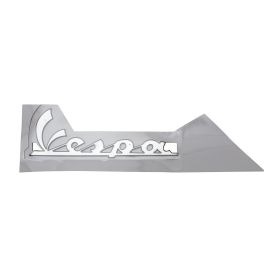 Chromplatte Piaggio 150x50mm für Vespa Primavera