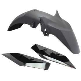 Parafango anteriore nero T4TUNE per Yamaha X-Max 125/300/400