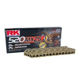 RK Chain MXZ5 Transmission Kit Open Gold 114 Links 520 Sprocket 48T Racing Sprocket 13T