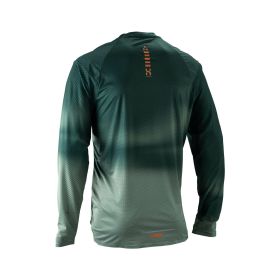 LEATT Trail 3.0 Maillot à manches longues MTB Vert Fir Tissu X-Flow