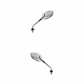 Coppia specchietti manubrio FAR 8082/8083 cromo