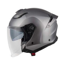 Casco jet urbano GIVI X31 Fiber grigio opaco