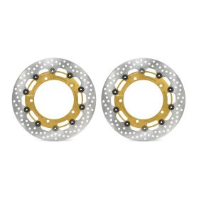 Disques frein course flottants BREMBO Supersport 208973773 D.300 épaisseur 5,5 mm KAWASAKI
