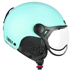 Casco Omologato Sci e E-Bike CGM 801A EBI MONO Celeste Opaco