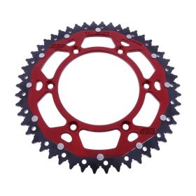 ZF Crown 50 Teeth Pitch 520 Red Black Dual ZFD-897-50-RED