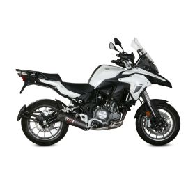 Silencieux OVAL en carbone MIVV approuvé pour BENELLI TRK 502