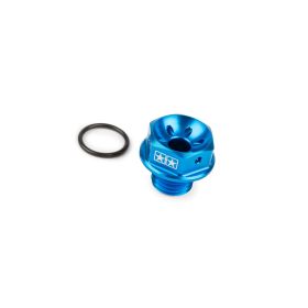 Capuchon d'huile bleu Stage6 pour Piaggio