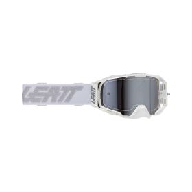 Masque cross LEATT Velocity 6.5 Cryztal Iriz gris lentille argent 60%