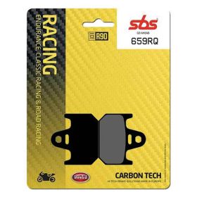Plaquettes de frein SBS paire mixte carbone 659RQ pour YAMAHA