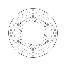 BREMBO schwimmende Bremsscheibe 78B40812 Gold-Serie D.250 Dicke 3mm 4 Löcher für SUZUKI