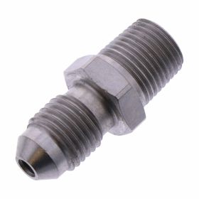 Adattatore tubo freno JMP H816003C argento 3/8-24 - 1/8 inox