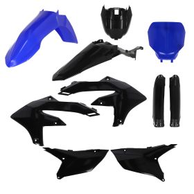 ACERBIS Fairing Kit 10 Pieces Black/Blue for YAMAHA