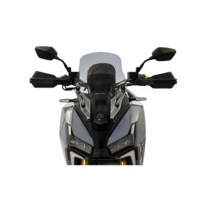 ISOTTA Sport-Windschutzscheibe Light Smoke 435x322mm Montagesätze enthalten SYM adx Größe