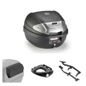 GIVI E300NT2B Schwarz Rauch 30L Topcase-Kit für YAMAHA TRICITY