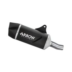 Marmitta Arrow Indy Race EVO alluminio nera fondello carby e collettore per CF Moto 450 MT