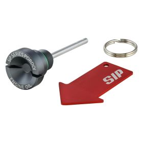 SIP SERIE PORDOI Öleinfüllschraube mattgrau anodisiert für Vespa GTS Super