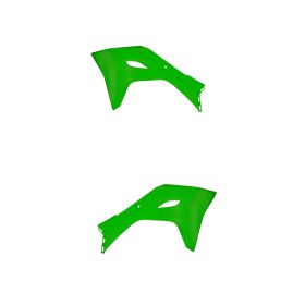 ACERBIS green radiator side panels for KAWASAKI