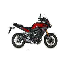 MIVV Échappement Complet Ovale en Titane pour YAMAHA Tracer 900/Tracer 900 GT/FJ-09