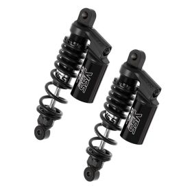 YSS Topline Shock Absorber Pair Black Spring Preload Adjustment