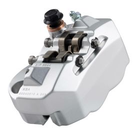 SIP Radialbremssattel silber mit schwarzen Kappen für GRIMECA Scheibenbremse