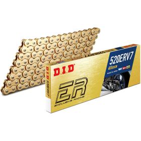Catena DID X-RING ERV7 aperta 106 maglie 520 oro chiusura rivetto