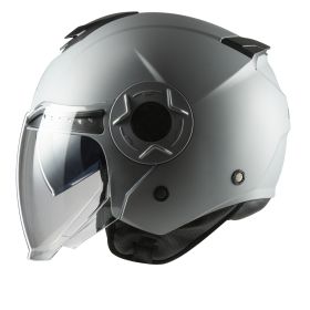Casco Jet MPH DJ Solid Grigio Belfast Opaco