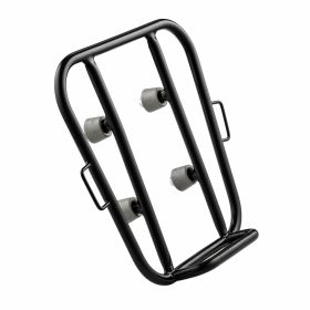 Portapacchi posteriore CUPPINI acciaio nero 22x22cm per Lambretta 125 LI