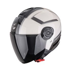 Casco jet urbano Scorpion EXO-CITY II Cosmos bianco crema