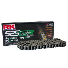 Kit trasmissione RK catena XRE aperta 108 maglie 525 corona 42 z pignone silenziato 16 z