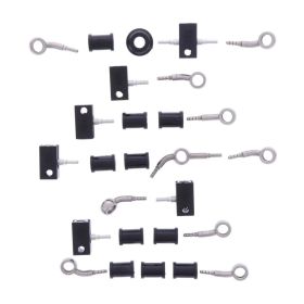 Kit de tuyau de frein JMP 9 HBF-2741-VH argent pour Honda VFR 800