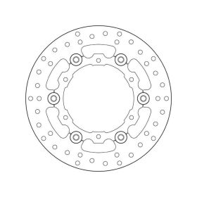 Disque de frein flottant BREMBO 78B408A6 série or D.240 épaisseur 5mm 6 trous pour KTM