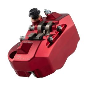 Pinza freno SIP radiale rosso tappi neri D.25,4 per freno a disco GRIMECA